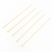 22 Gauge Gold-filled Flat 2 Inch Headpin